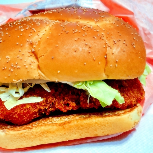 マクドナルド N.Y.バッファローチキンバーガー 大阪グルメバーガー・ハンバーガー巡り